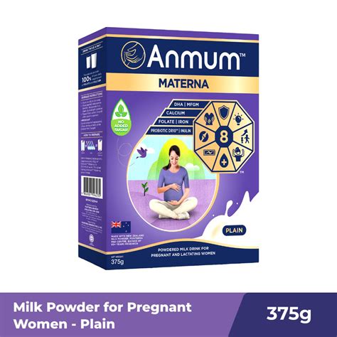 Anmum Materna Pregnancy Milk Powder Plain 375G Shopee Philippines