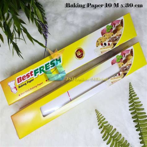 Jual Premium Baking Paper Parchment Kertas Roti Anti Lengket 30 Cm X