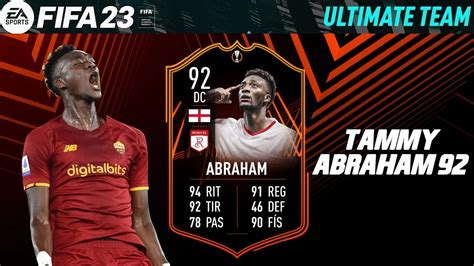 El Tronco Mas Bueno Tammy Abraham Rttf Uel Review Fifa Vale