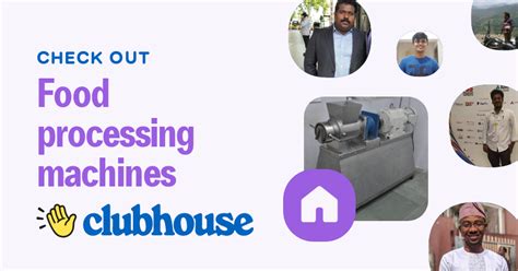 Food Processing Machines