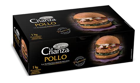 Hamburguesa De Pollo Caja 1 Kg La Crianza