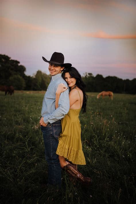 Western Engagement Photos Western Engagement Photos Western Couple