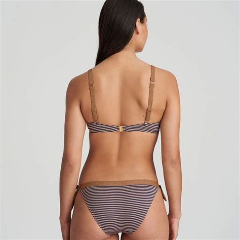 Bikini A Rayas Con Aro Sin Relleno Unas1 Con Descuento Bikini Con Aro