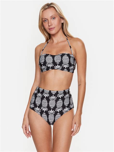 Seafolly Góra od bikini Corsica 30877 810 Czarny Modivo pl