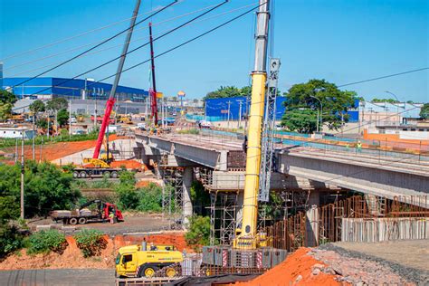 I Amento De Vigas Finalizado No Viaduto Paulo Natal Em Limeira R Pido