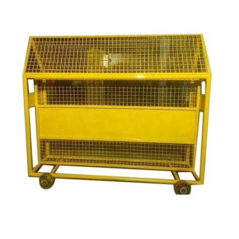 Yellow Mild Steel Metal Road Barricade Size 4x6ft At Rs 6500 In Mumbai