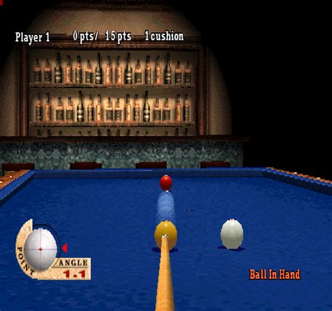 Backstreet Billiards Screenshots For Playstation Mobygames