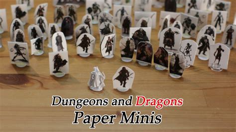 Dungeons And Dragons Paper Miniatures