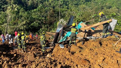 Colombia Declara Desastre Natural Tras Derrumbes Que Dejaron 33 Muertos