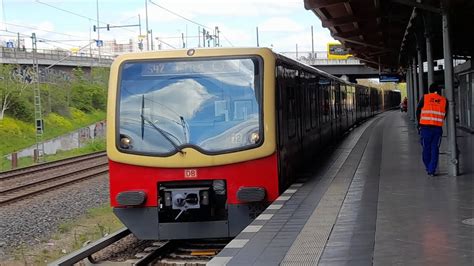 Mitfahrt Im Kompletten S Pv Von Treptower Park Bis Pl Nterwald In Der