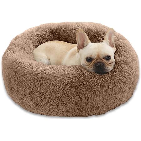 Enjamoy Hundebett Flauschig Donut Pl Sch Katzenbett Hundekissen