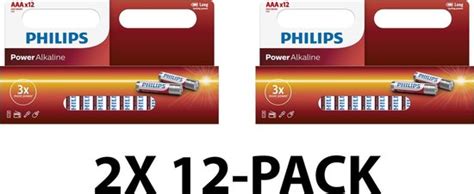 Philips AAA Batterijen Extra Power Alkaline Voordeelverpakking 24