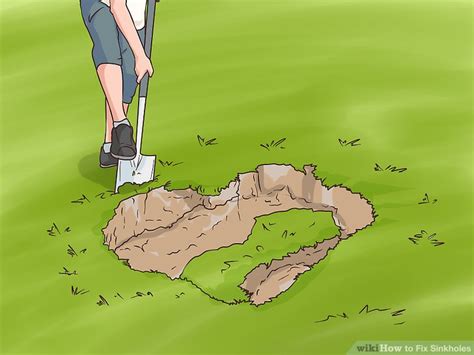 How To Fix Sinkholes 9 Steps With Pictures Wikihow