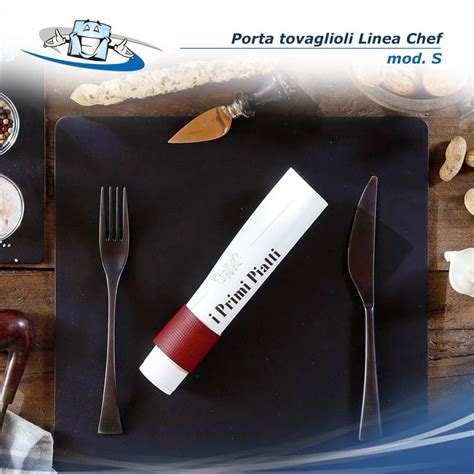 Linea Chef Porta Tovagliolo Belt In 2 Misure In Vera Pelle Rigenerata