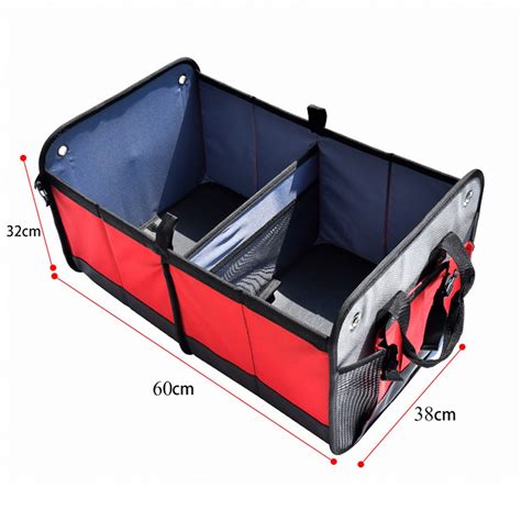 Trunk Organizer Storage Bin Bag Collapsible Fold Grocery Caddy Car Truck Auto