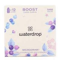 WATERDROP Microdrink Cubes D Hydratation Cassis Et Fleur De Sureau S S