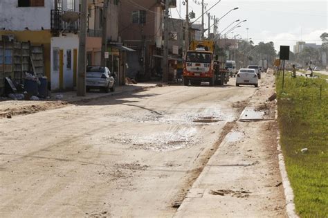 Obras De Macrodrenagem Alteram Tr Nsito Na Avenida Bernardo Say O