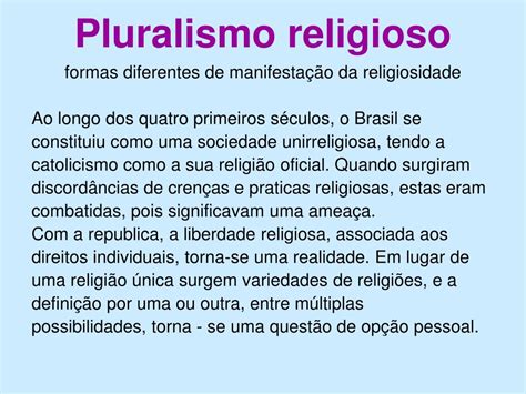 O Que é Pluralidade Religiosa Librain