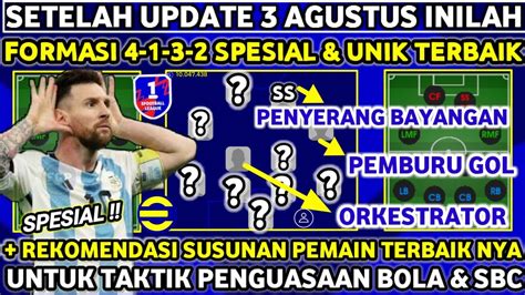 WOW INILAH FORMASI 4132 SPESIAL TERBAIK EFOOTBALL 2023 SANGAT COCOK