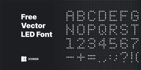 Free Vector LED symbols | Figma