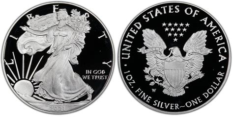 W Silver Eagle Type Limited Edition Proof Set Fdi Dcam