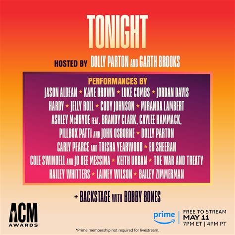 Acm Awards On Twitter Tonight Don T Miss Country Music S Party Of