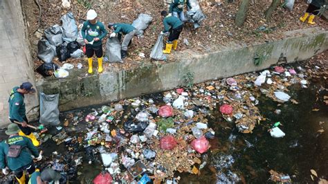 Viral Sungai Grojokan Penuh Sampah Dinas Pupr Blora Ajak Warga Jaga