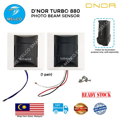 ORIGINAL D Nor Turbo 880 Photo Beam Sensor Infrared Safety Beam For