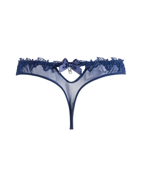 Tring Sexy Tout En Dentelle De Calais Par Lise Charmel Bleu Collection