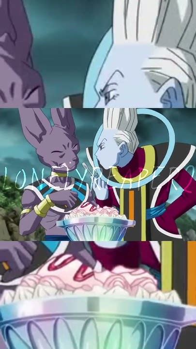 Beerus and whis fight over a strawberry#dragonball - YouTube