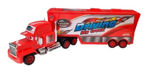 Comprar Cars Rayo Mcqueen Mula Camion Mack Grande Carros Impulso