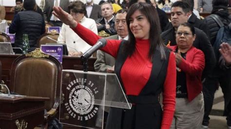 Congreso Capitalino Toma Protesta A Diputada Del Pri Wesly Jim Nez En