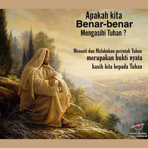 Apakah Kita Benar Benar Mengasihi Tuhan Elohim Ministry