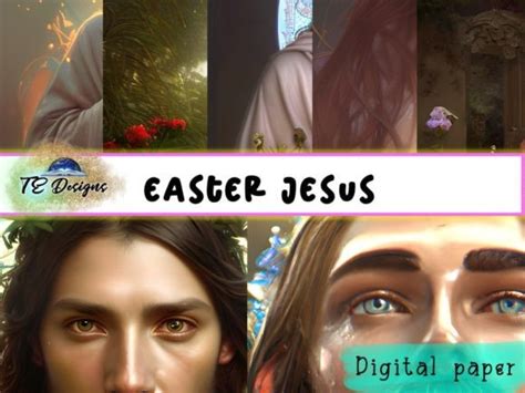 Easter Jesus Lenten Backgrounds Graphic by TE Designs · Creative Fabrica