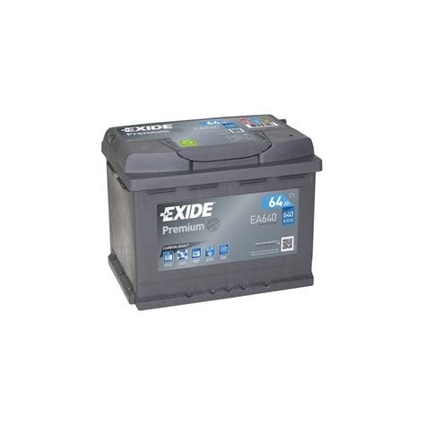 Batterie Exide Premium Ea V Ah A X X Mm L