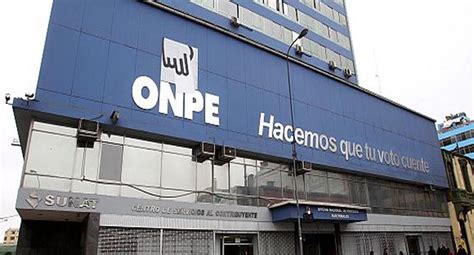 ONPE aprueba transferencia de más de S 7 millones para financiamiento