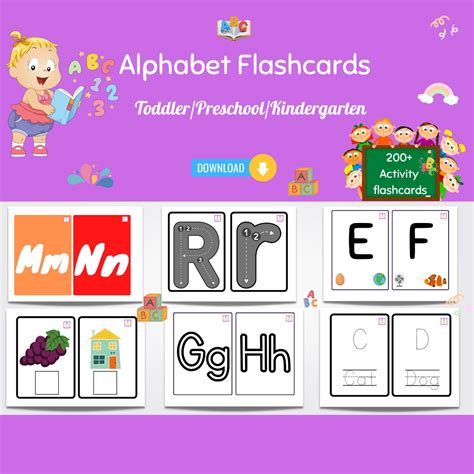 200+ Montessori Alphabet Flashcards Printable – ABC Activities for ...