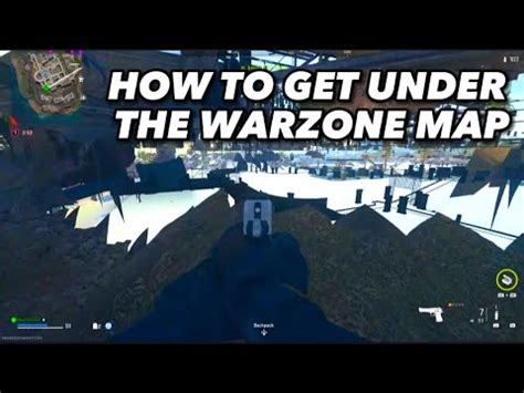 NEW WARZONE 2 GLITCH GODMODE SPOT UNDER MAP YouTube