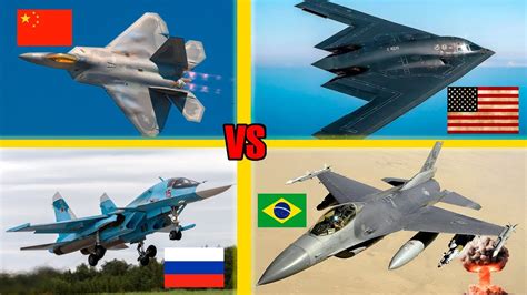 Top 10 AVIONES de COMBATE más PODEROSOS del MUNDO YouTube