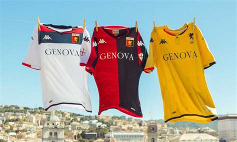 Genoa col Cagliari una maglia speciale per celebrare la città e la sua