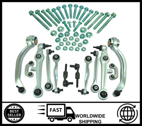 20mm Front Complete Suspension Control Arms Kit For Audi A4 A6 And Vw Passat Ebay