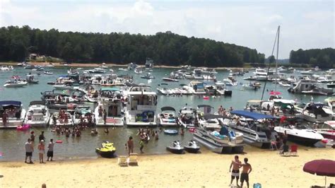 Lake Lanier Georgia Sunset Cove 742012 Youtube