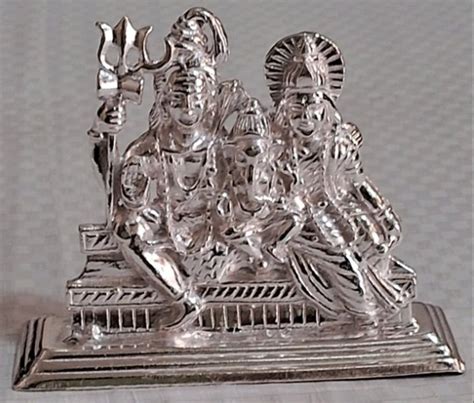 Silver Shiv Parivar Murti Home At Rs 3009 In Rajkot ID 2852547077562