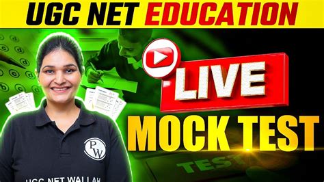 Ugc Net Education Live Mock Test For Ugc Net Ugc Net Paper