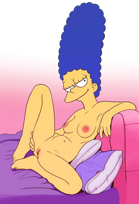 Marge Naked And Spreading Her Legs Contact Me For Nudes