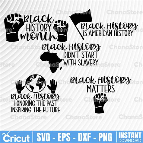 Black History Month Bundle Svg Afro Woman Svg Melanin Bla Inspire