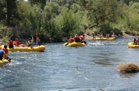 Family Rafting Trips: Stanislaus River At Knights Ferry, California