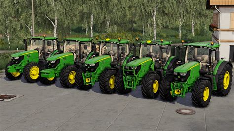 John Deere 6r Medium Frame 2014 2021 V10 Fs19 Mod