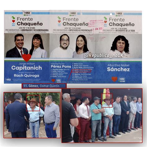 Silvia RepublicanaOK On Twitter CHACO La Runfla De Capitanich Se Va