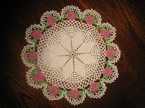 Ravelry Rose Doily Pattern By Terry Kimbrough